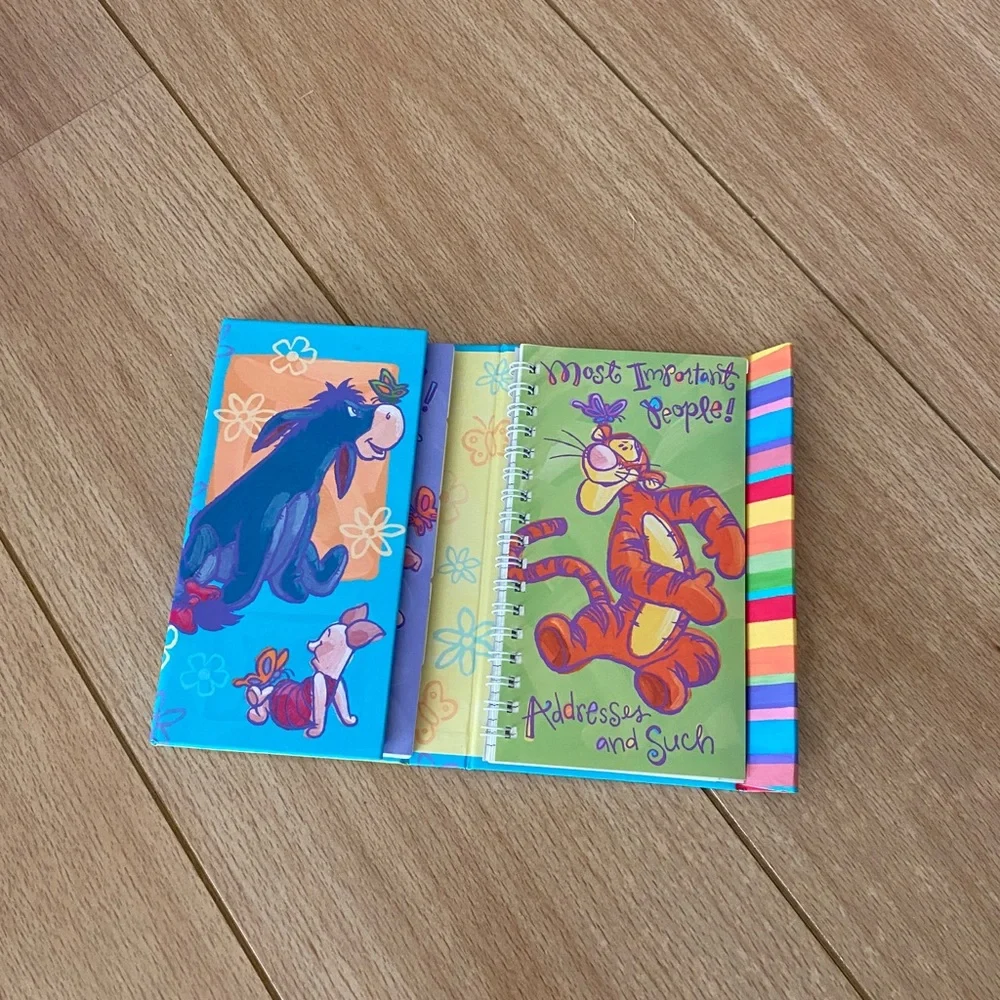 Y2K Pooh planner organizer